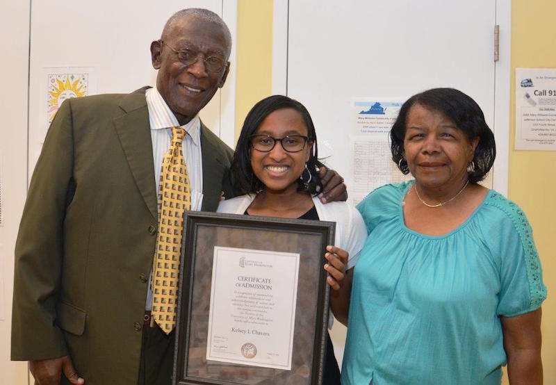 Kelsey Chavers, a recent Albemarle High School graduate, is the recipient of the 2016 FEI/NAACP Scholarship